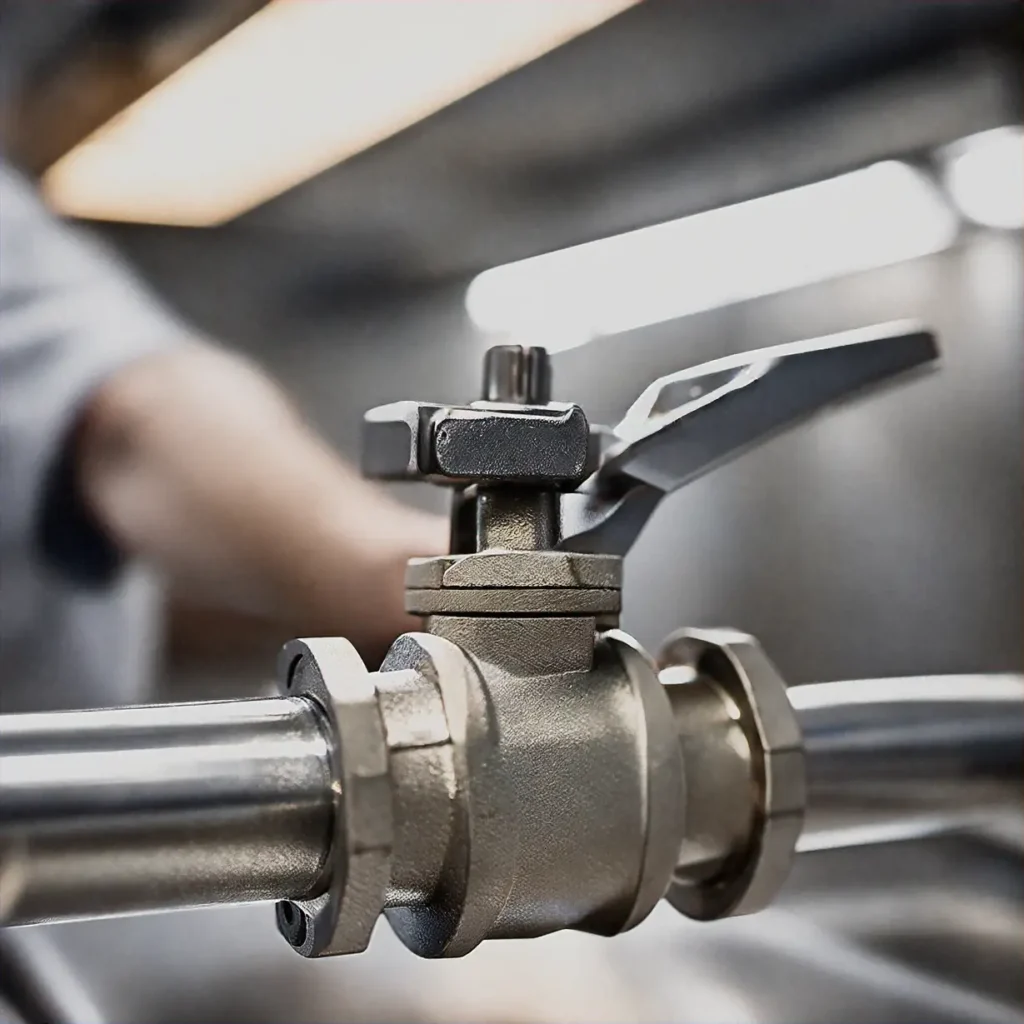 Commercial kitchen plumbing valve maintenance for professional drain system upkeep