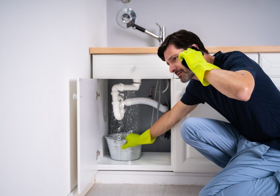 Plumbing issue requiring professional service